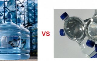 Water Cooler Bottles vs small plastic bottles